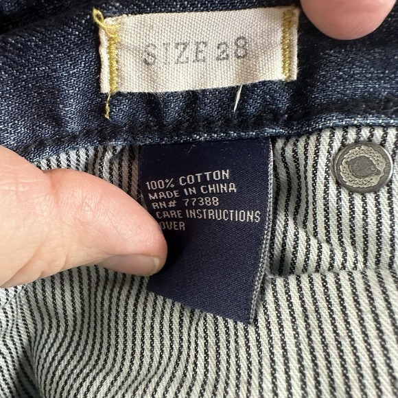 Madewell Jean Shorts Women's 28 Denim Blue Cutoff - Picture 3 of 9